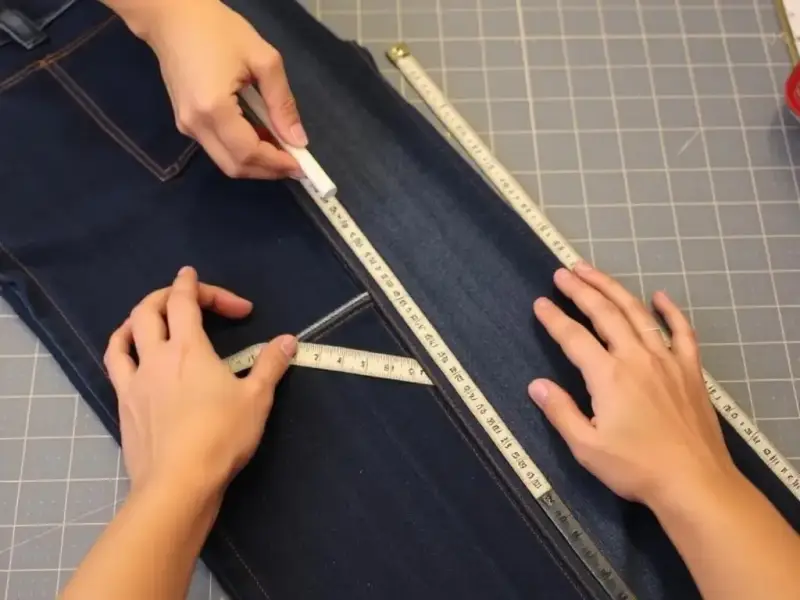 Przerób spodnie DIY: Stwórz modne fasony krok po kroku!